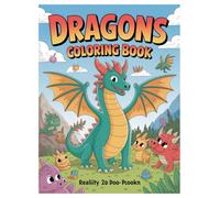 Dragons Coloring Book: 100 Mystical Creatures for Kids Ages 4-8: Spark Imagination with Fun & Easy-to-Color Designs