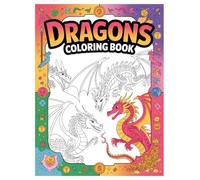 Dragons Coloring Book: 100 Stained Glass Designs for All Ages: Creative Coloring for Relaxation and Artistic Expression