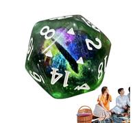 Dragon's Dice Of Eye - En 20 Caras, Poliedro De Colores | Para Papel De Juego De Rol -Juegos De Juego, Colección De Juegos De Mesa, Interactivos Para Juegos De T
