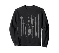 Dragon'S Dogma 2: Dark Arisen Weapon Silhouettes -FP Sudadera