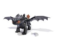 Dragons DreamWorks Figura Dragón Desdentao Interactivo: Doma y Entrena de Cómo Entrenar a tu Dragón, + de 60 Sonidos y Reacciones - 6072728 - Juguetes Niños 4 Años + - Regalo Niño 4 Años +