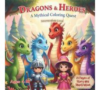 Dragons & Heroes: A Mythical Coloring Quest (Fairy Tale Fantasy Adventure Series)