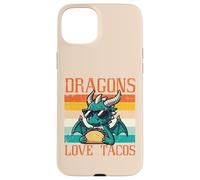 Dragons Love Tacos Divertidos Comida Mexicana Fiesta Hombres Mujeres Niños Carcasa para iPhone 15 Plus