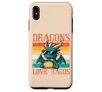 Dragons Love Tacos Divertidos Comida Mexicana Fiesta Hombres Mujeres Niños Carcasa para iPhone XS MAX