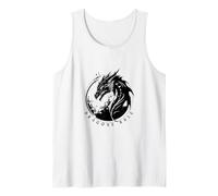 Dragons Rule Kids Lindo Fantasy Kingdom Dragon Camiseta sin Mangas