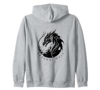 Dragons Rule Kids Lindo Fantasy Kingdom Dragon Sudadera con Capucha