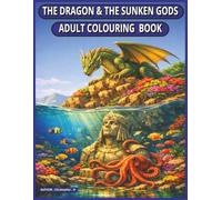 DRAGONS & THE SUNKEN GODS ADULT COLOURING BOOK: Dragons, Gods & Deep-Sea Ruins (Legends Beneath & Beyond”)