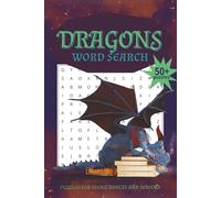 Dragons Word Search Puzzle Book: Word Searches with Easy to Read Print about Dragons, Fantasy, Magical Creatures and More | 6x9 inches, 110 pages | ... Vacations, Holidays, Birthdays and Relaxing,