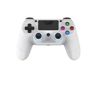 DragonShock Controlador Mizar inalámbrico para PS4, color blanco