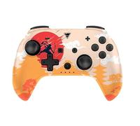 DragonShock - Mando compacto inalámbrico Bluetooth PopTop Rising Sun para Nintendo Switch y Switch OLED