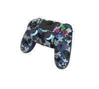 DragonShock - MIZAR BT Wireless Controller Blue Camouflage for PS4, PC and Mobil