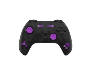 Dragonshock poptop negro, púrpura bluetooth gamepad analógico/digita