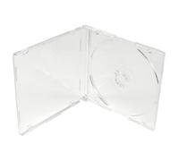 DragonTrading® 100 x Single CD/DVD Clear 8cm Jewel Cases (para Discos pequeños de 8 cm)