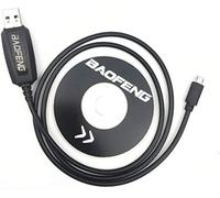 DragonTrading Cable de repuesto compatible para Baofeng BF-T1 Programación USB Mini Radio Walkie Talkie CD Firmware Accesorios de radio bidireccional