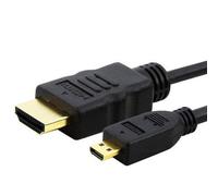 DragonTrading Cable HDMI a MicroHDMI compatible con GoPro Hero, CanonEOS M50 M5 M6 M100 Panasonic LUMIXG7, G9, G80, GX80, GX800, G90, GH4R, FZ82, GF7, Sony Alpha a6400, a9, a7 III, a7R III, a7SI. I