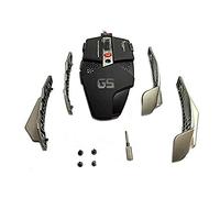Dragonwar G5 Warlord 4000DPI ergonómico y Personalizable RGB Gaming Mouse con 8 Botones - Negro