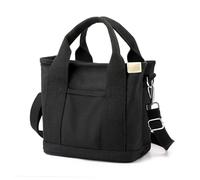 DragonX2 Bolso Tote Mujer Bolso Tote Con Compartimentos Impermeable Bolsa de Mano Con Múltiples Bolsillos Bolsos de Hombro Lona para Compras, Escuela, Viajes