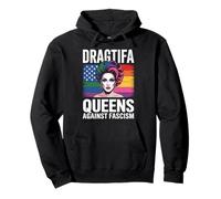 Dragtifa Drag Queens contra el fascismo resiste a No Kings LGBTQ Sudadera con Capucha