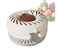 Drain Basket for Fruit, Fruit Cleaning Bowl, Vegetable Washing Basket with Foldable Handle, Multipurpose Kitchen Colander for Cooking Prep, Pantry Storage, Fridge Organization, Sink Use
