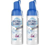 Drain Cleaner, Get out Foaming Drain Cleaner, Foam Drain Cleaner for Bathroom Sink, Foaming Sink Drain Cleaner, Pipe Bathroom Toilet Sink Foam Bubble Drain Cleaner (2 Pcs)