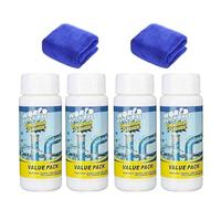 Drain Cleaner, Sink and Cleaner for Kitchen Bathroom Toilet Pipes Dredging (4 Pcs)