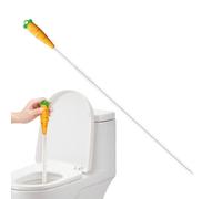 Drain Cleaning Snake - 29 Inch Pipe Unclogger Tool | ABS Metal Nylon Hair Remover Brush For Sink Shower Bathtub Kitchen Sewer RV Home Flexible Drain Cleaner