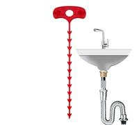 Drain Clog Remover Tool - Flexible Hair Catcher Cleaner for Sink Pipes | Non Slip Handle Grabber with Long Reach Design, Household Unclogging Device for Bathroom Kitchen Shower Tub Sewer