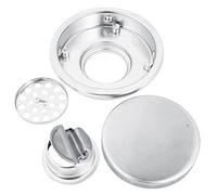 Drain de Sol Rond en Acier inoxydable, Drain de Sol pour Salle de Bains Domestique, Conception résistante aux odeurs et capturant Les cheveux, Avec Protection contre Les insectes,