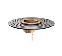 Drain for Shower Floor - Water Stopper, Bathroom Plug for Hotel Sewers, Sealing Ring with Backflow Prevention, Pipe Accessory, Dorm Blocker for Apartment and Kitchen