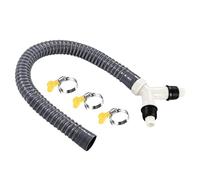 Drain Hose Tee Fitting - Anti Backflow Easy Installation,Drain Hose Fitting Tee for Washing Machine | for Air Conditioner Tight Space Bathroom Homeowners Technicians