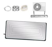 Drain Pan for AC Unit, Air Conditioner Condensate Drain Pan, Outdoor Air Conditioner Drip Tray, Galvanized Iron Material (Size : 83 * 38 * 3.5cm)