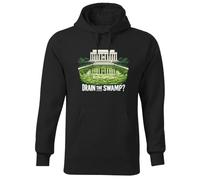 drain the swamp antitrump fun memorial pool Sudadera negra unisex Size S