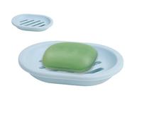 Draining Soap Dish - Travel Soap Container with Drip Tray Double Layer - Śoap Holder, Slotted Detachable Šoap Saver Case for Camping, Gym