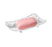 Draining Soap Dishes - Prevent Slips & Maintain Soap Quality, Strong Load-Bearing Soaps Holder, 15x9x2cm + Drain Hole Design, High Purity Pet Polymer, For Family Bathroom & Kitchen