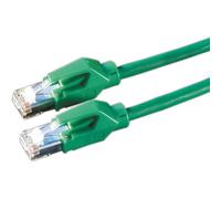 Draka comteq s/ftp patch cable cat6, green, 0.5 m cable de red verde 0