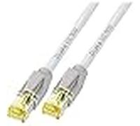 EFB Elektronik Cable de Red RJ45 Patch S/FTP Cat.6A 5 m Gris, K8560GR.5, 10 Gigabit Ethernet, Blindaje S-STP, Chaqueta LSZH