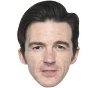 Drake Bell (Brown Hair) Big Head. Máscara más grande que la vida.