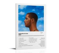 Drake-NORTHING WAS THE MISAME - Póster de moda con portada de álbum de música, lienzo para decoración de pared, 30 x 45 cm, estilo marco