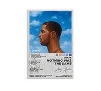 Drake-Nothing Was The Same Póster de moda para álbum de música en lienzo para decoración de pared, 20 x 30 cm, estilo sin marco, 1