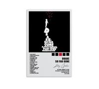 Drake-SO FAR GONE - Póster de álbum de música de moda, lienzo para decoración de pared, 60 x 90 cm, estilo sin marco