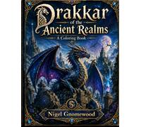 Drakkar of the Ancient Realms: A Fantasy Dragon Coloring Book for Adults (The Ancient Realms Coloring Books)