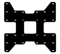 Drall Adaptador Universal VESA para Televisores y Monitores de Pared - Hasta 25Kg - De 100x100 a 200x200 300x300 - Modelo: AD3B