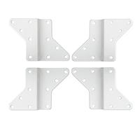 Drall Placa Adaptadora VESA - Soporte de TV LED LCD Plasma Curvo OLED - Extensión de 20 cm (de 200 a 400) Blanco Modelo: AD7W