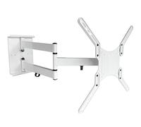 Drall Soporte de Pared para Monitor Blanco Extensible 64,5 cm con VESA 100 200 300 400 para Pantallas Planas Modelo: WHW-17