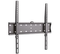 Drall Soporte de Pared Universal para TV - Solo 2,7 cm de Distancia a la Pared Plano Estrecho Fijo - para televisores LCD LED OLED de 26-55 Pulgadas - VESA 100 200 300 400 Negro Modelo: P48A