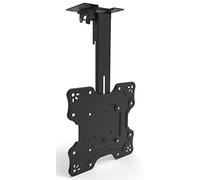 Drall Soporte de Techo para Monitor Negro para LCD LED 16-33 Pulgadas PC TV Techo Inclinado camión Camper Plegable VESA 100 200 Modelo: L89BA