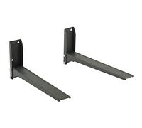 Drall Soporte para Montaje en Pared Universal Cajas de Altavoz para microondas Reproductor de DVD Bluray Modelo Negro: H76B