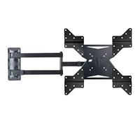 Drall Soporte Universal de Pared para TV - Soporte Giratorio e inclinable - para TV LED LCD OLED Curva 4K HD de 15-55 Pulgadas - hasta 40 kg - VESA 100 200 400 Negro Modelo: S89B-AD7B
