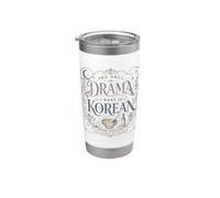 Drama Coreano Drama Subtítulos en inglés Ramen Soju Vaso térmico de acero inoxidable de doble pared