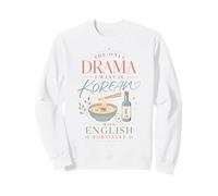 Drama Coreano K Drama Subtítulos en inglés Ramen Soju Sudadera